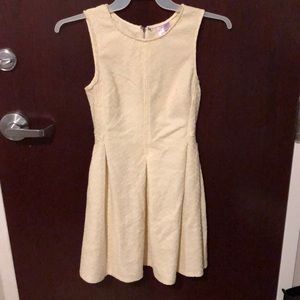 White Fit and Flare Dress